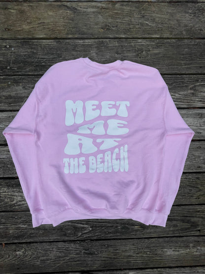 Meet Me at the Beach Crewneck